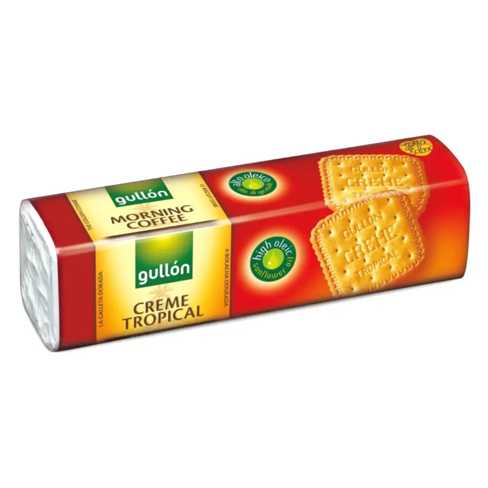 Bánh Quy Ngũ Cốc, Morning Coffee Creme Tropical, 71% Cereal, 7.05 oz (200g) - GULLON