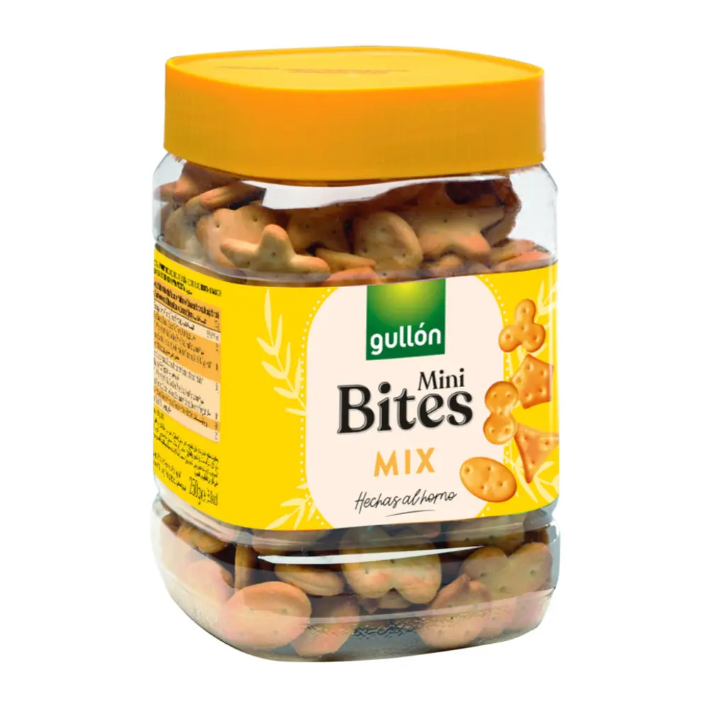Bánh Quy Mặn Mini Nhiều Hình, Mini Bites, Mix (250g) - GULLON