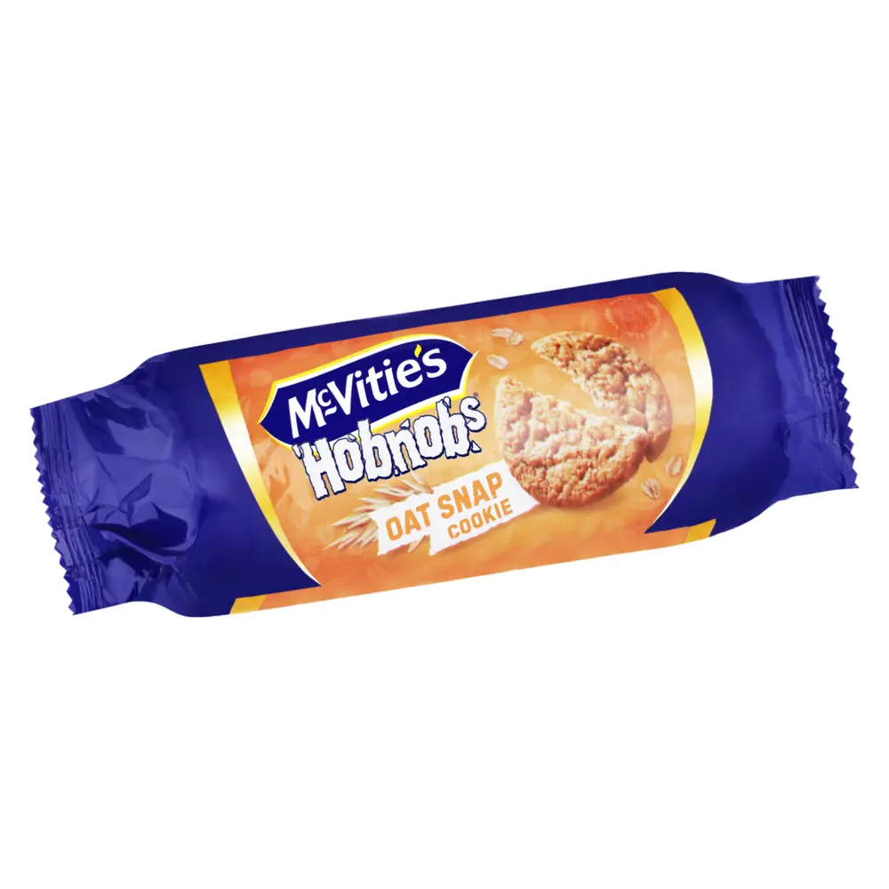 Bánh Quy Yến Mạch Nguyên Cám, Hobnobs, Oat Snap Cookie (255g) - MCVITIE'S