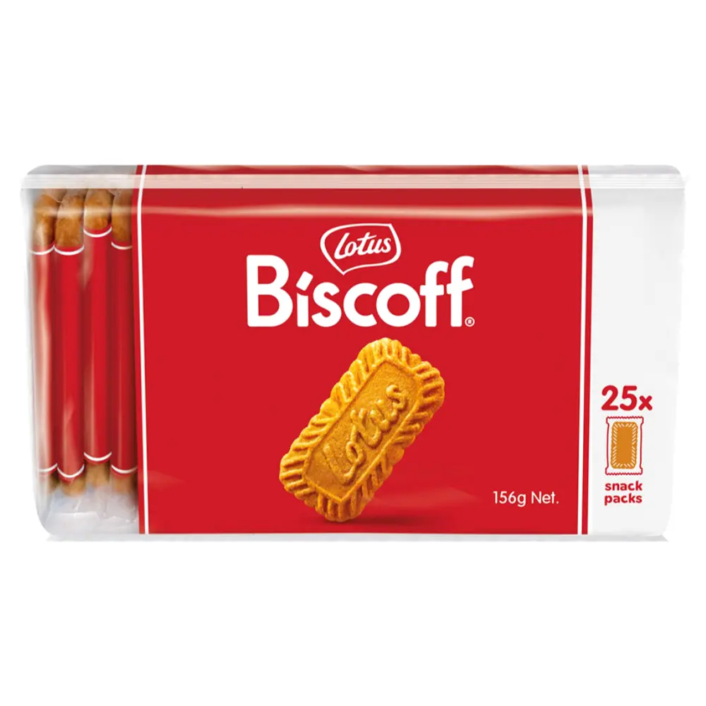 Bánh Quy Caramen Quế, Biscoff, Original Caramelised Biscuit, 25 Cái (156g) - LOTUS