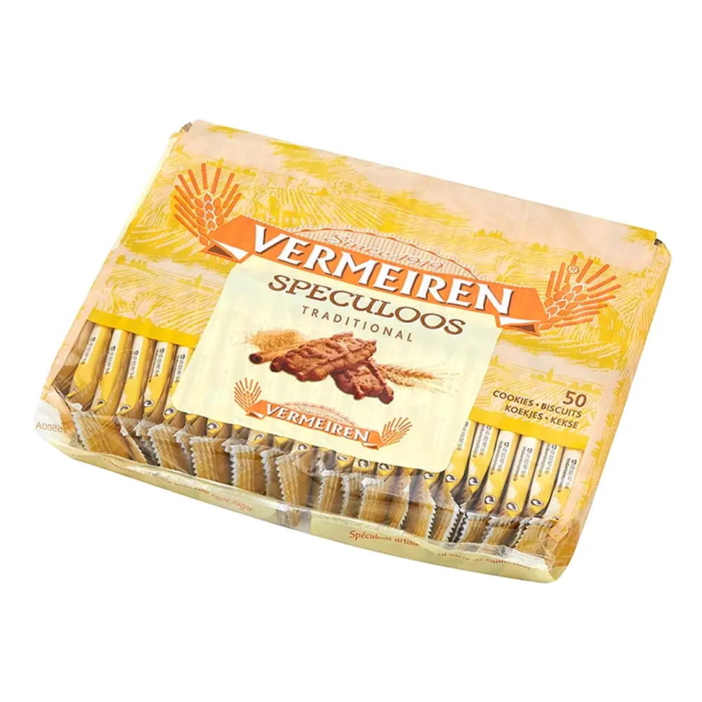 Bánh Quy Truyền Thống, Traditional Speculoos, 50 Cái (275g) - VERMEIREN
