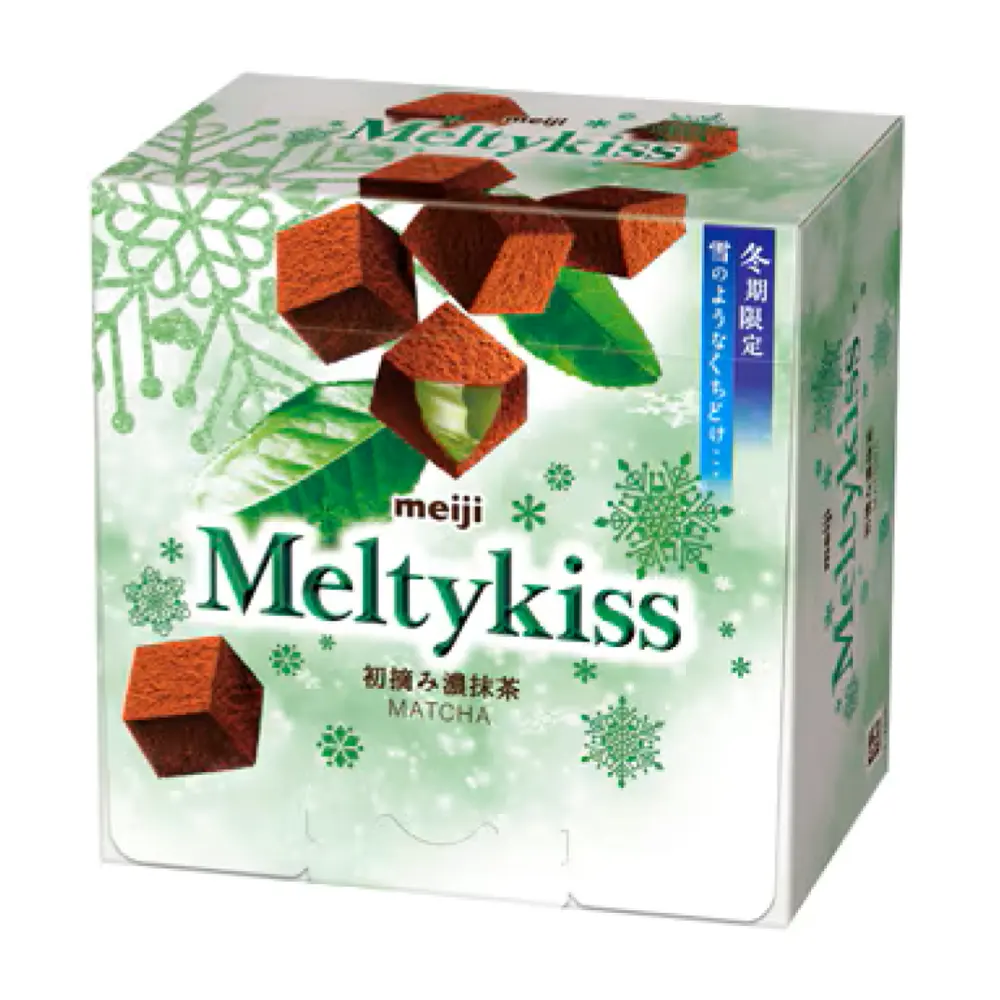 Socola Tươi Nhân Trà Xanh, Meltykiss, First Harvest Rich Matcha (53g) - MEIJI
