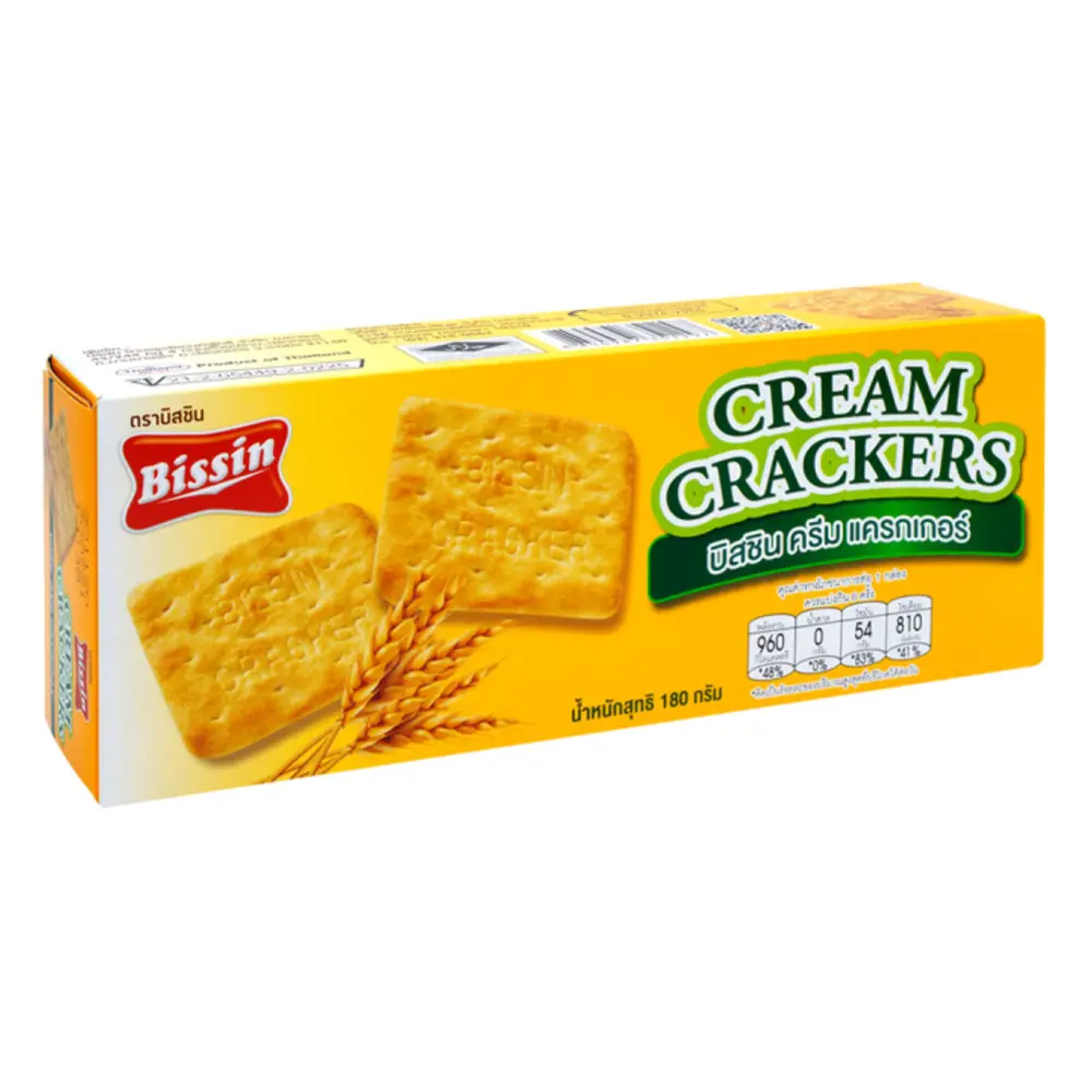 Bánh Quy Kem, Cream Crackers (180g) - BISSIN