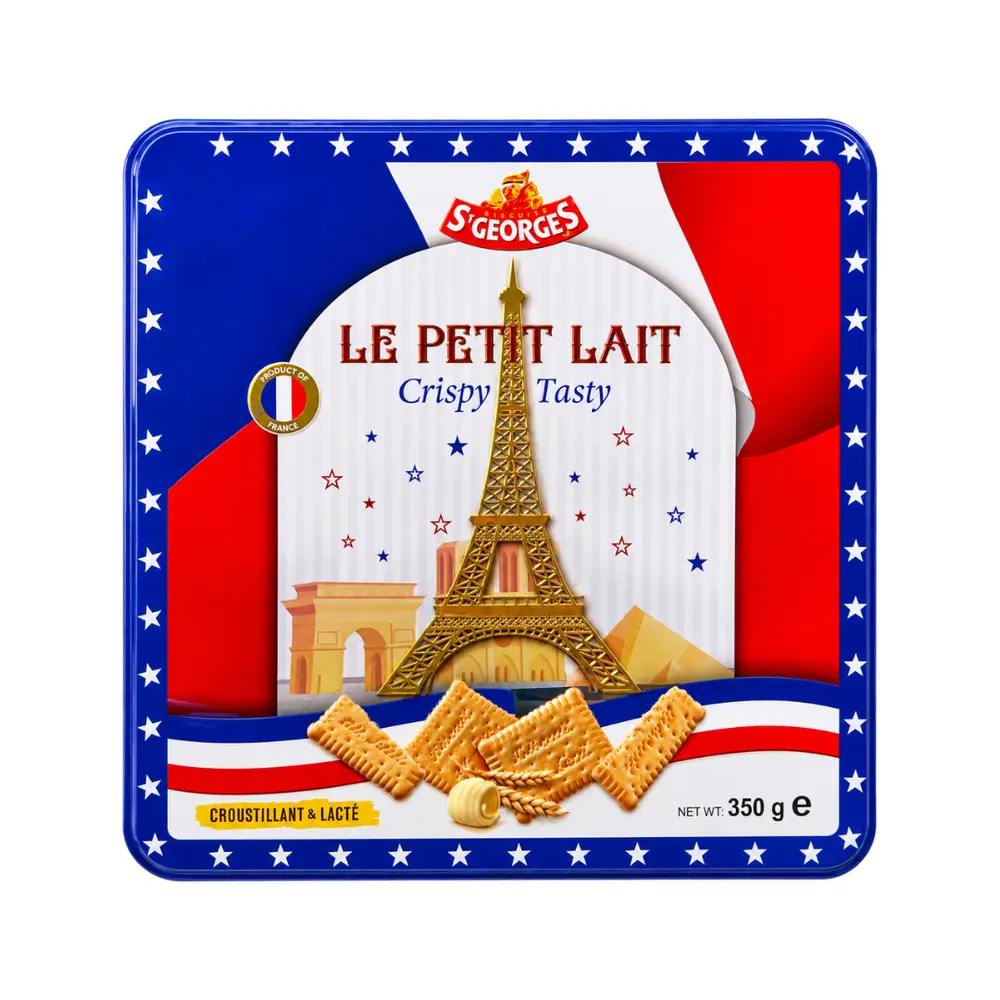 Bánh Quy Sữa, Le Petit Lait, Crispy & Tasty Milk Biscuit (350g) - ST GEORGES