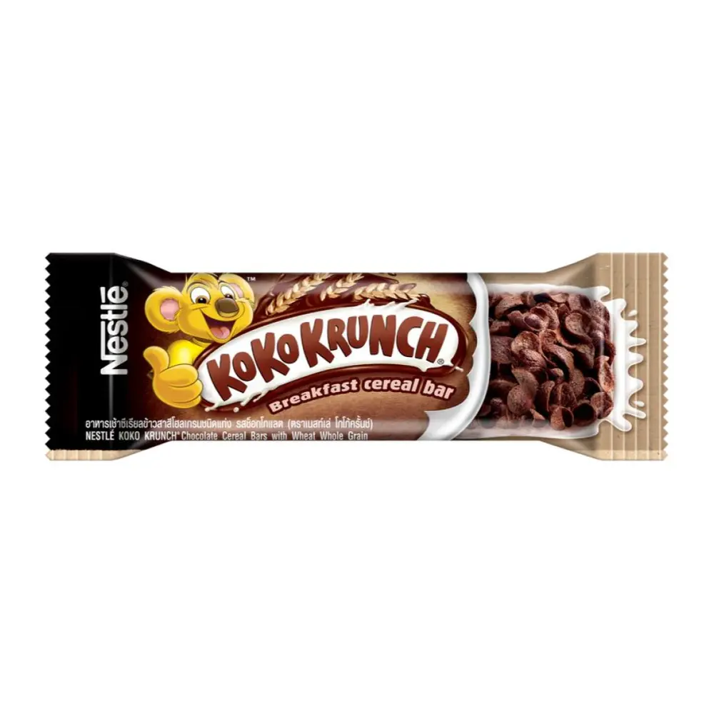 Thanh Ngũ Cốc Socola, Koko Krunch, Chocolate Cereal Bars with Wheat Whole Grain (25g) - NESTLE