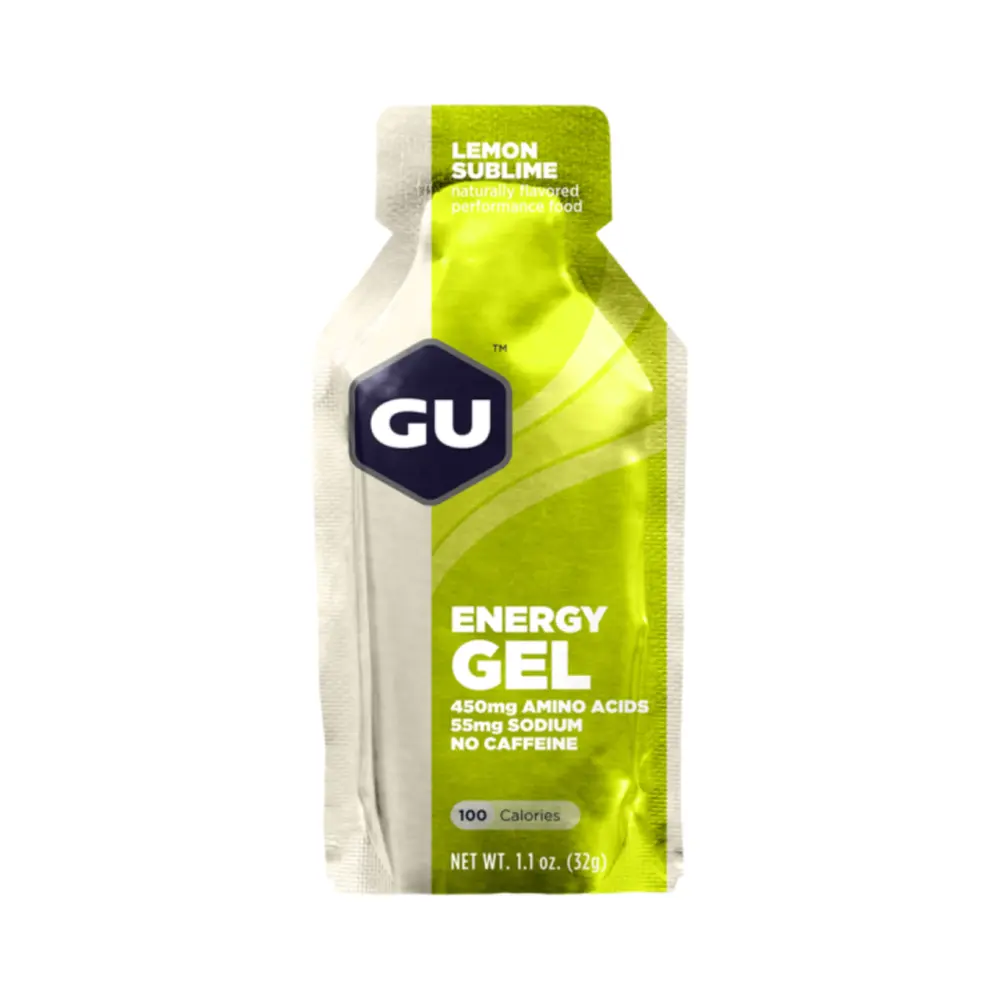 Thực Phẩm Bổ Sung Năng Lượng Hương Chanh, Energy Gel, Lemon Sublime, No Caffeine, 1.1 oz (32g) - GU