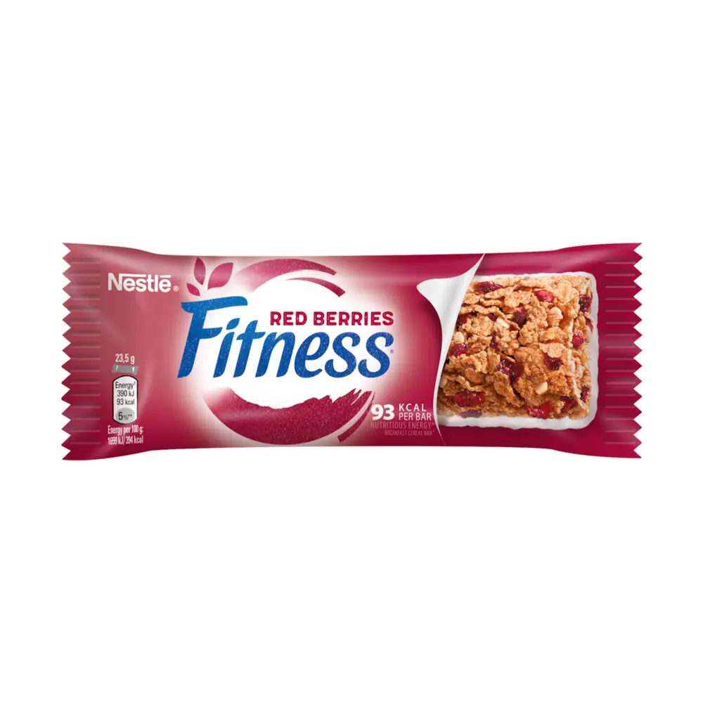 Thanh Ngũ Cốc Quả Mọng, Fitnesse, Red Berries Breakfast Cereal Bar (23.5g) - NESTLE