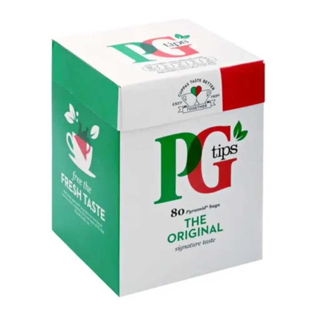 Trà Đen Túi Lọc, Original Pyramid Tea Bags, 80 Túi Trà (232g) - PG TIPS