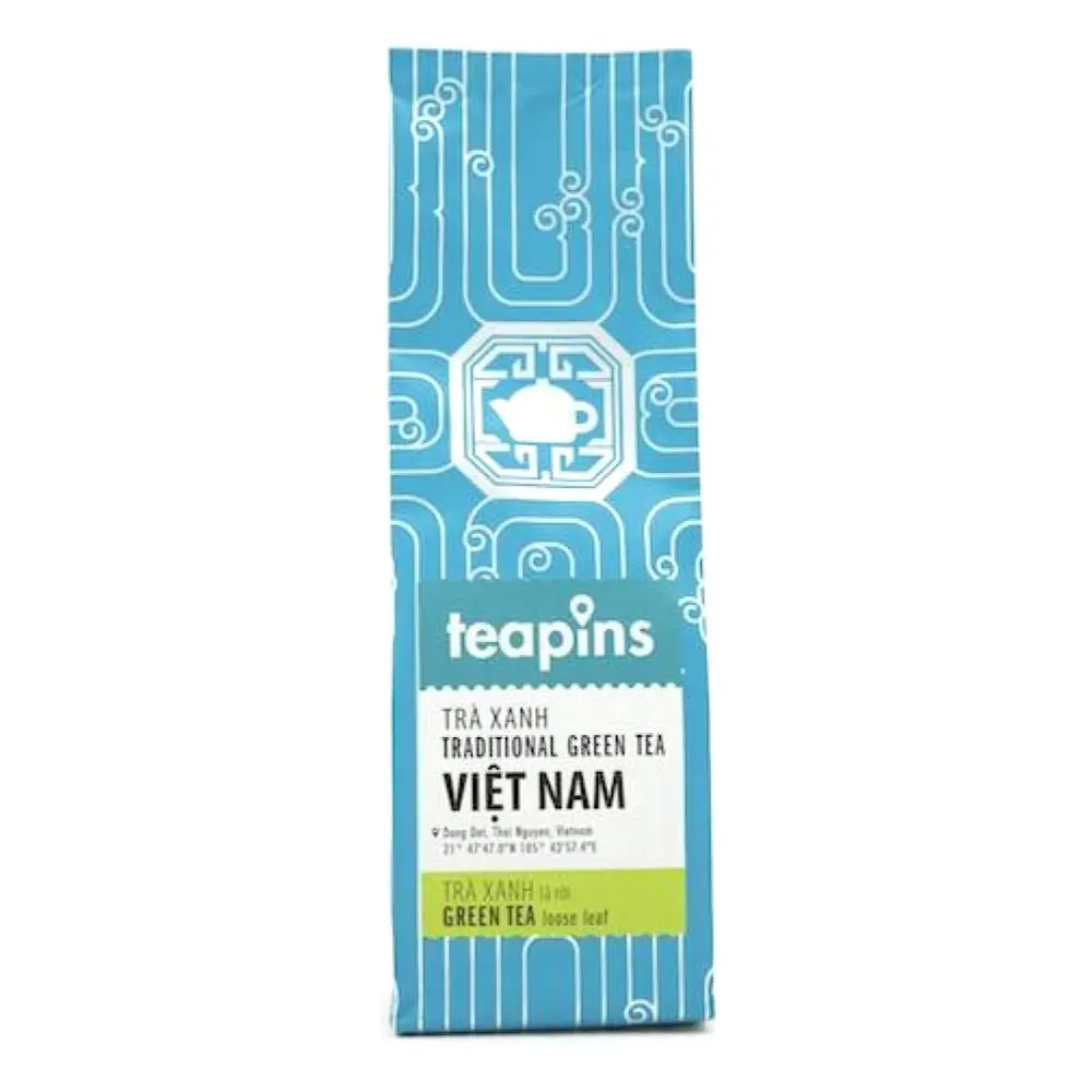 Trà Xanh Truyền Thống, Traditional Green Tea (70g) - TEAPINS