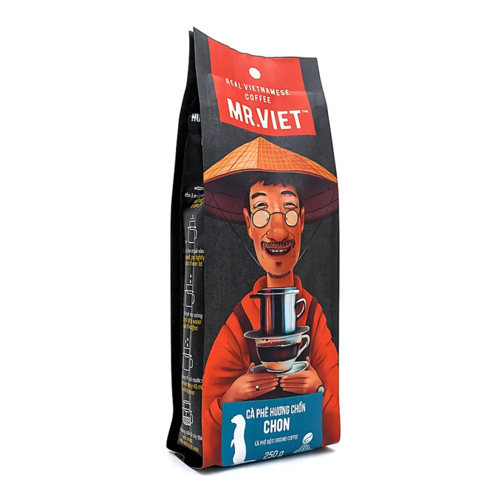 Cà Phê Hương Chồn, Chon Ground Coffee, 8.8 oz (250g) - MR. VIET