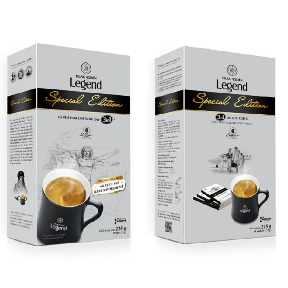 Cà Phê Hòa Tan, Special Edition, Special Instant Coffee, 9 Gói (225g) - TRUNG NGUYEN