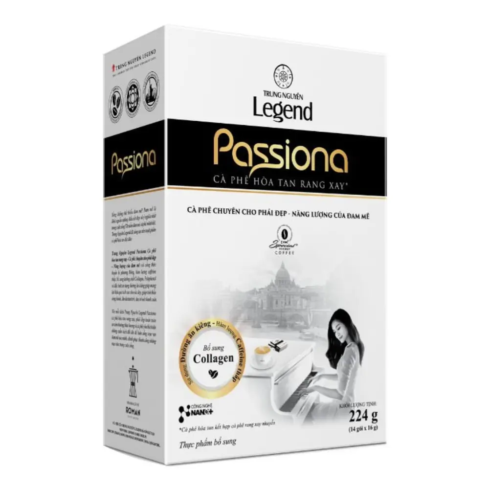 Cà Phê Chuyên Cho Phái Đẹp, Passiona, 14 Gói (224g) - TRUNG NGUYEN