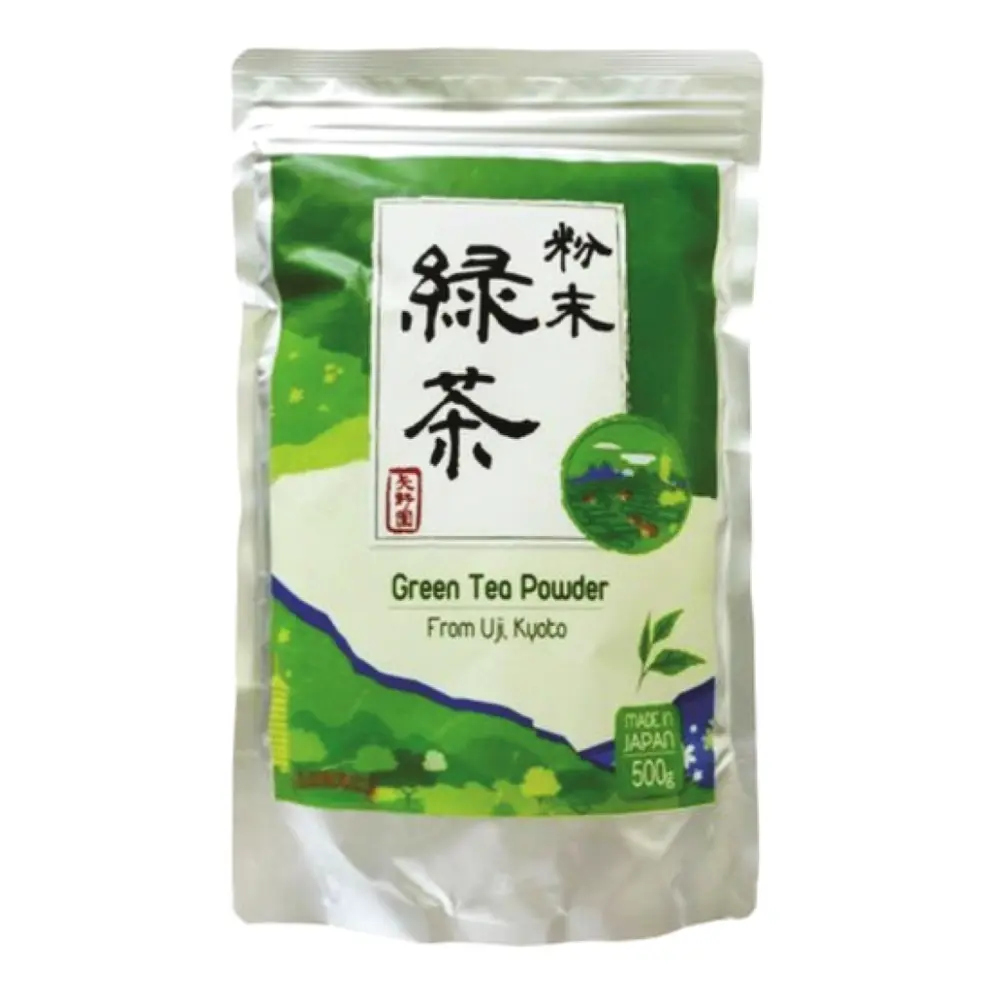 Bột Trà Xanh Funmatsucha, Green Tea Powder from Uji - Kyoto (500g) - YANOEN
