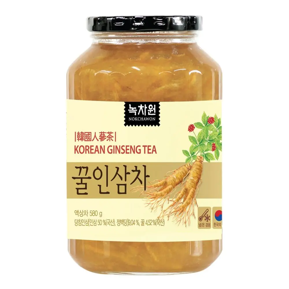 Trà Sâm Hàn Quốc, Korean Ginseng Tea (580g) - NOKCHAWON