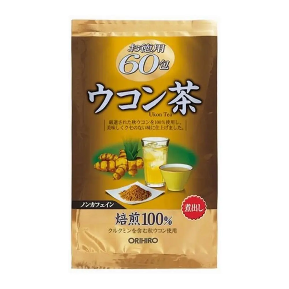 Trà Nghệ Mùa Thu, Ukon Tea, 60 Gói (90g) - ORIHIRO