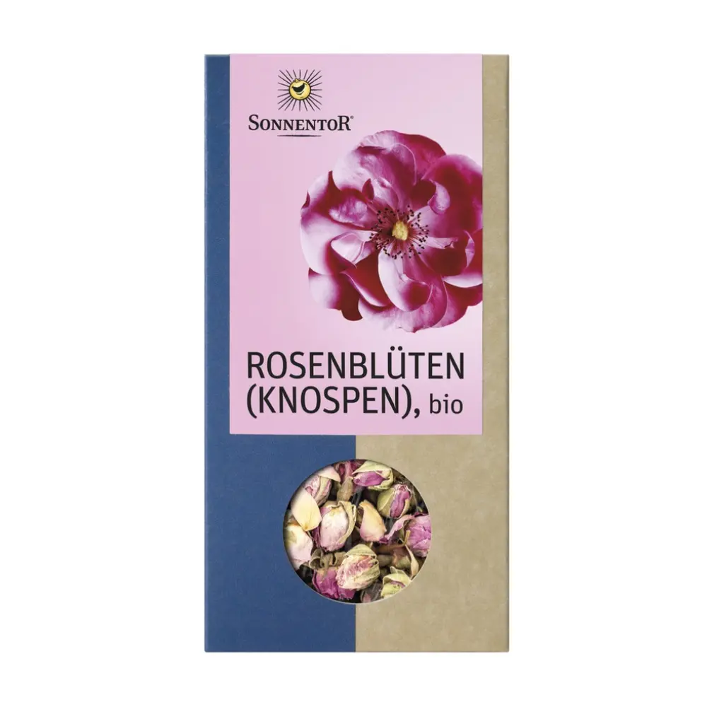Trà Nụ Hoa Hồng Hữu Cơ, Bio Rosenbluten Knospen Tee (30g) - SONNENTOR