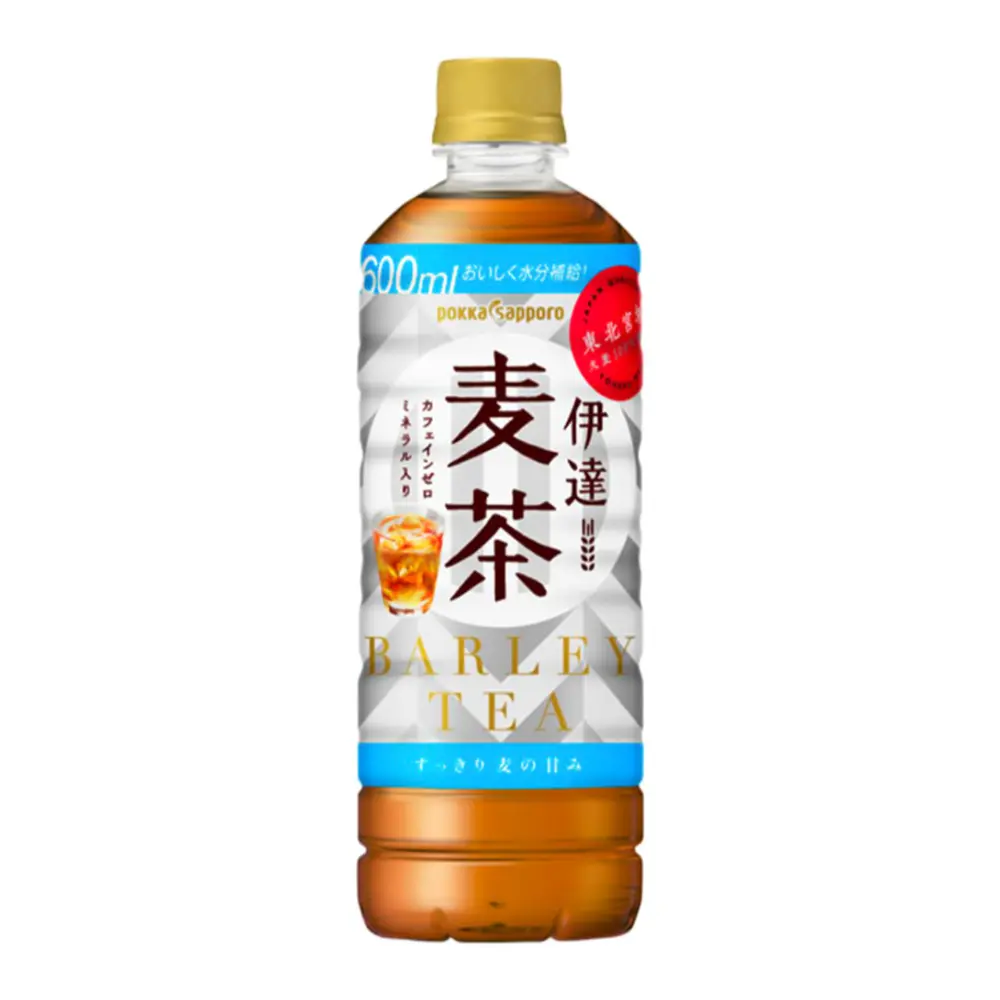 Trà Lúa Mạch Nhật, Barley Tea (600ml) - POKKA SAPPORO