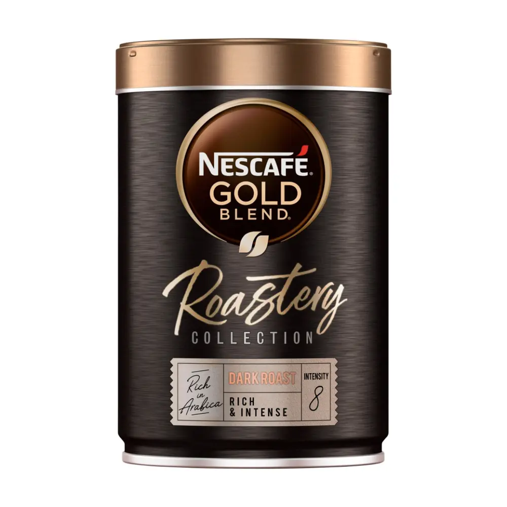 Cà Phê Hòa Tan, Gold Blend, Roastery Collection, Dark Roast Instant Coffee, Intensity 8 (95g) - NESCAFE