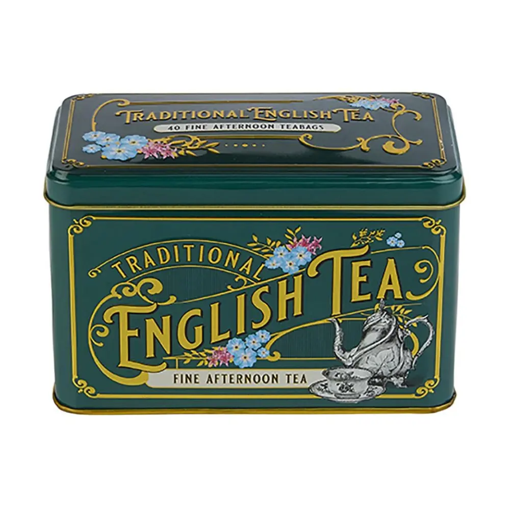 Trà Chiều Cổ Điển, Traditional English Tea, Vintage Victorian Fine Afternoon Tea, 40 Túi Trà (80g) - NEW ENGLISH TEAS