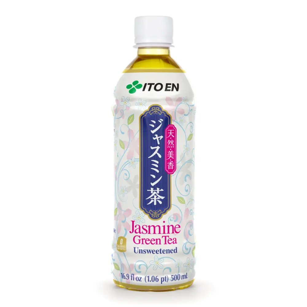Trà Lài Không Đường, Jasmine Green Tea, Unsweetened (500ml) - ITO EN