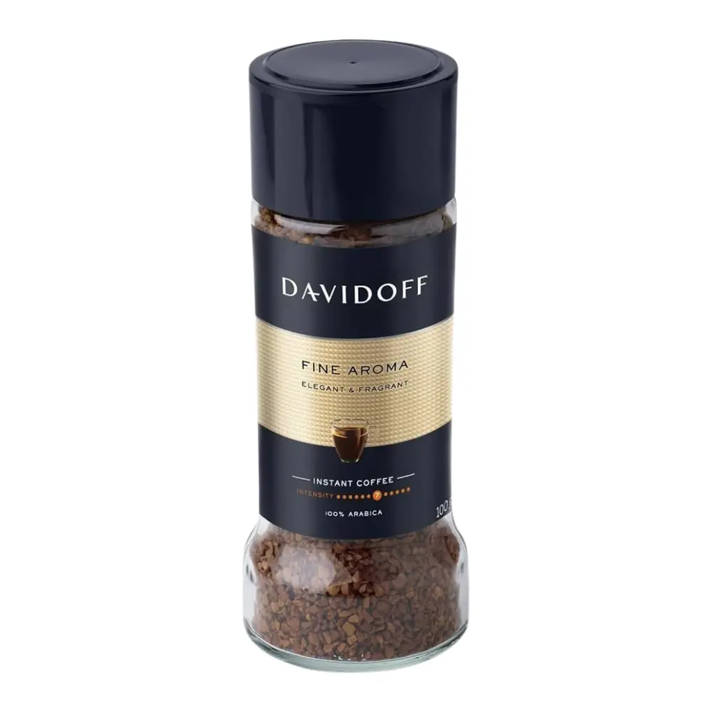 Cà Phê Hòa Tan, Fine Aroma Instant Coffee, 100% Arabica (90g) - DAVIDOFF