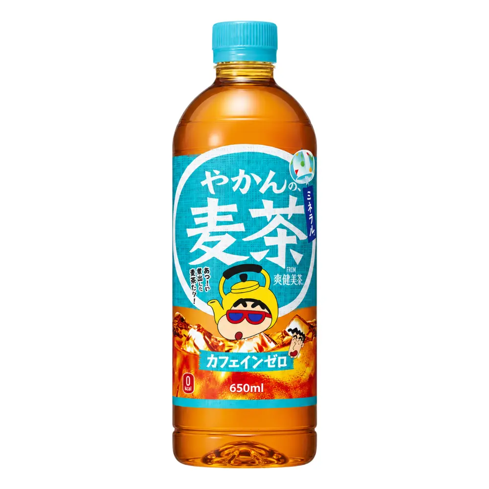 Trà Lúa Mạch, Sokenbicha Kettle Barley Tea, Zero Caffeine (650ml) - COCA COLA