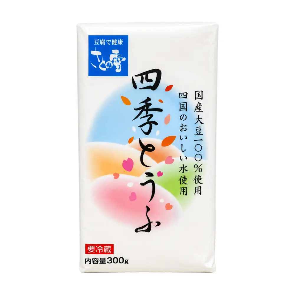 Đậu Phụ / Đậu Hũ, Shiki Tofu, Four Season Tofu (300g) - SATO NO YUKI