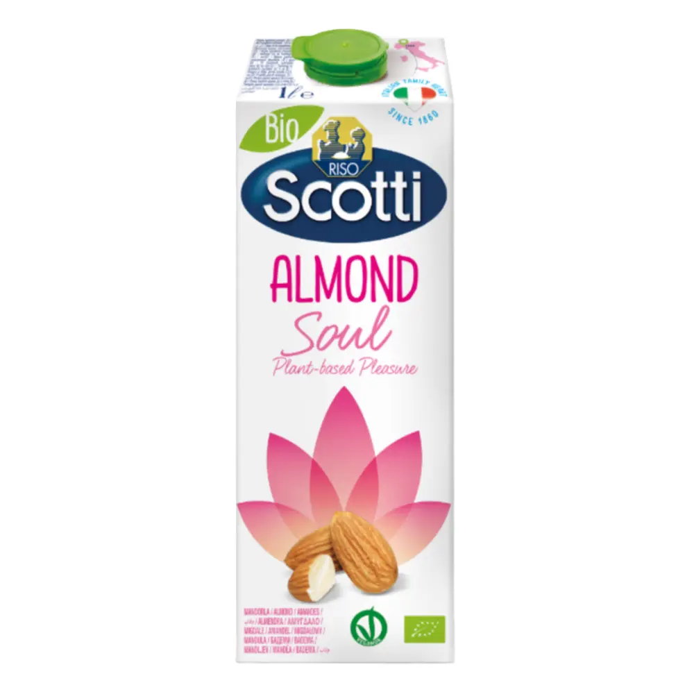 Sữa Hạnh Nhân Hữu Cơ, Bio Almond Soul (1L) - RISO SCOTTI