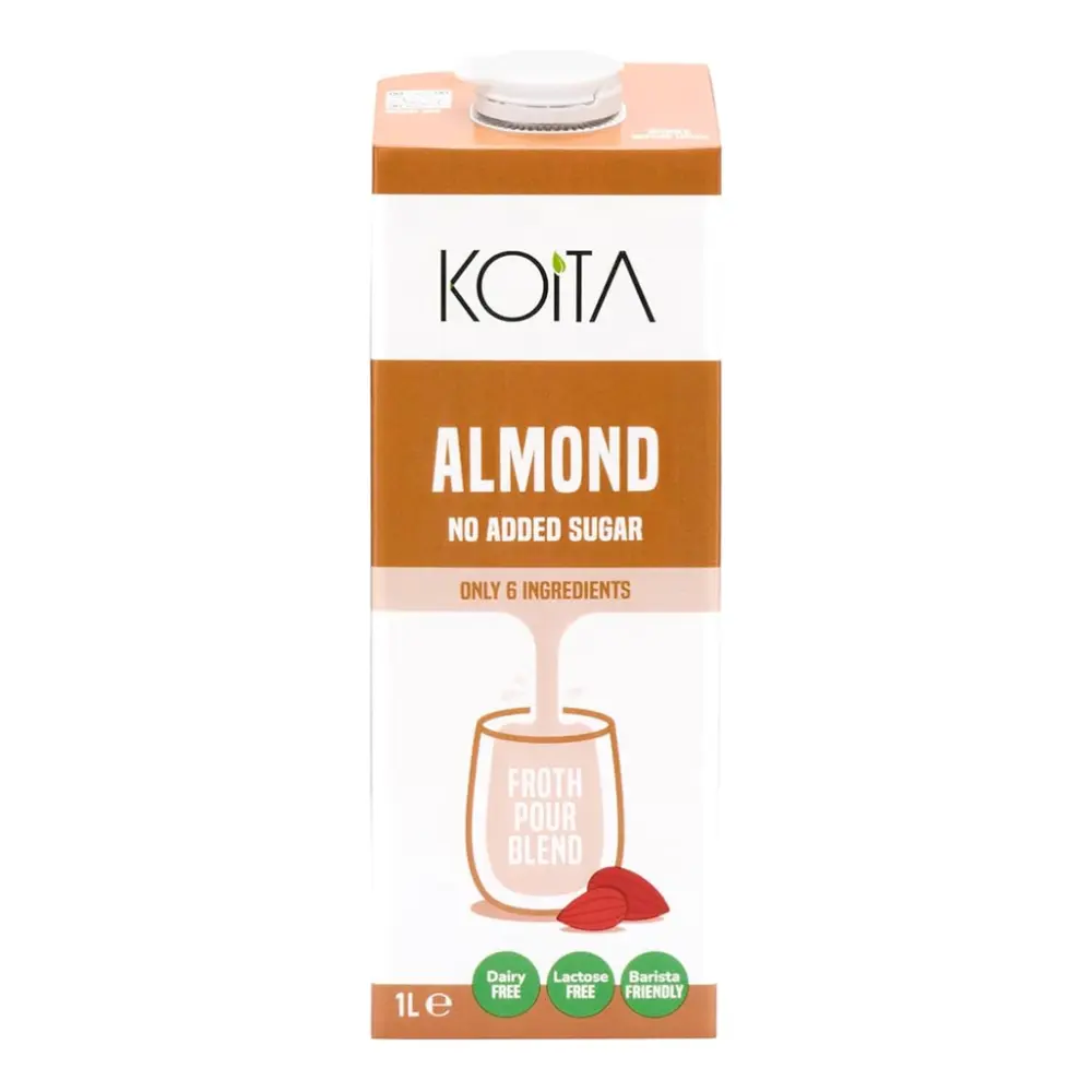 Sữa Hạnh Nhân, Almond Milk, No Added Sugar (1L) - KOITA