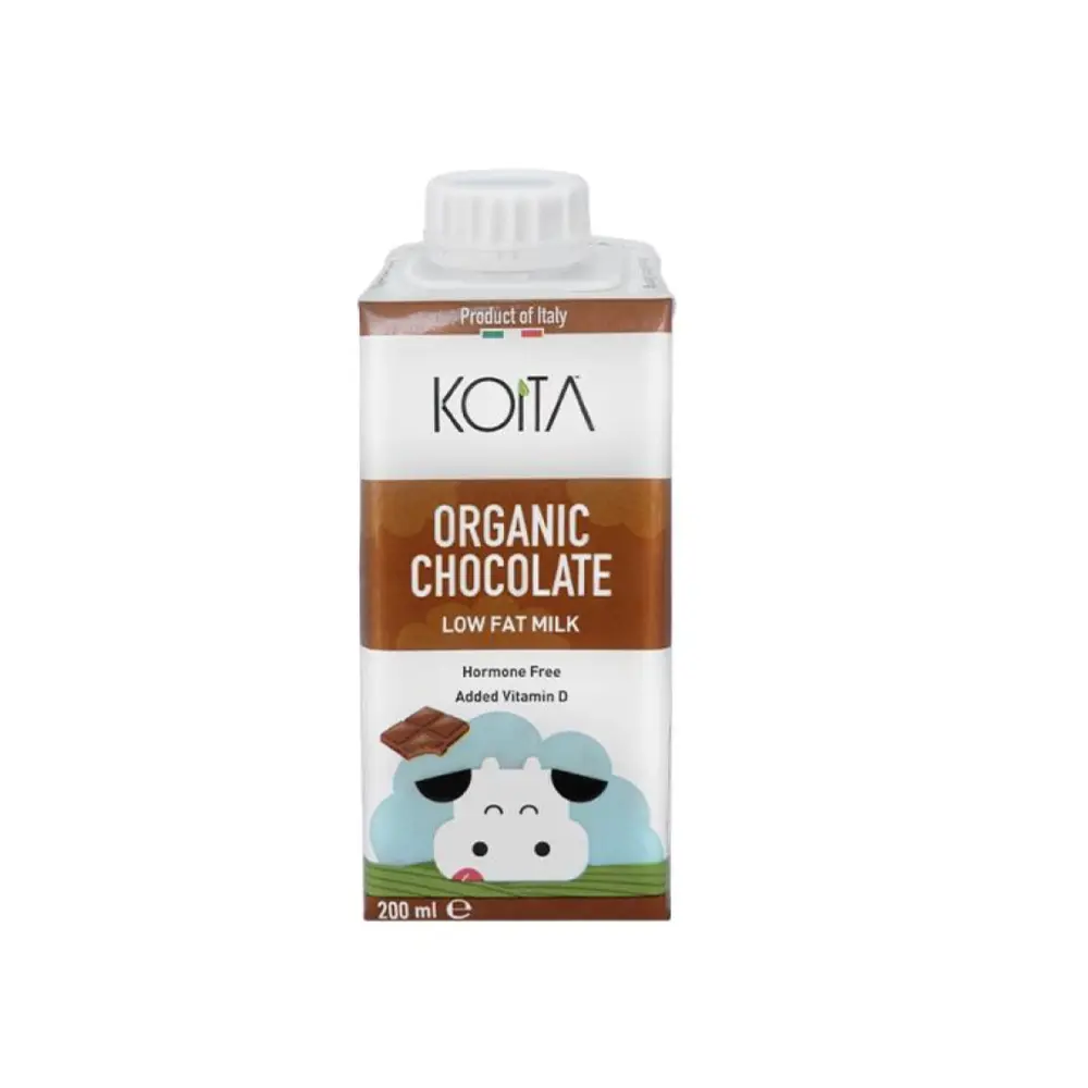 Sữa Socola Hữu Cơ, Organic Chocolate Milk, Vitamin A & D3 (200ml) - KOITA