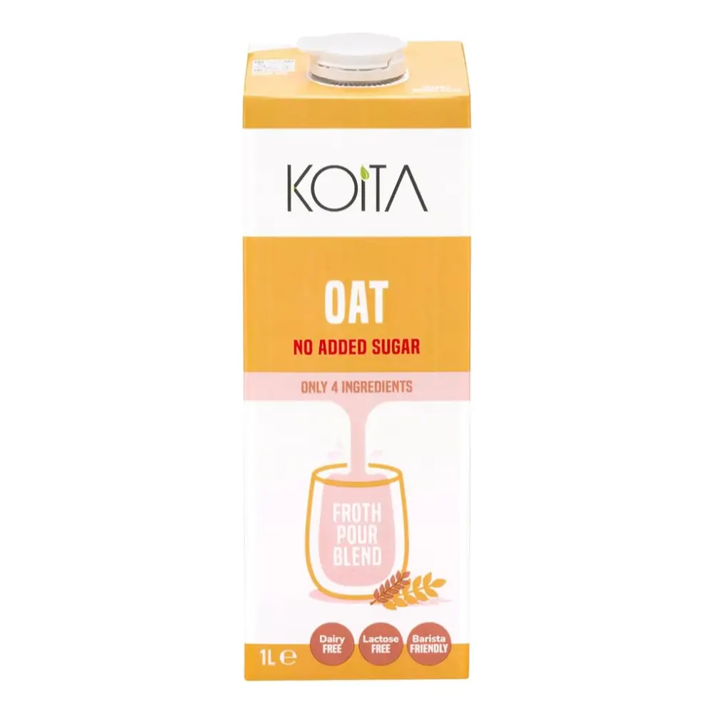 Sữa Yến Mạch, Oat Milk, No Added Sugar (1L) - KOITA