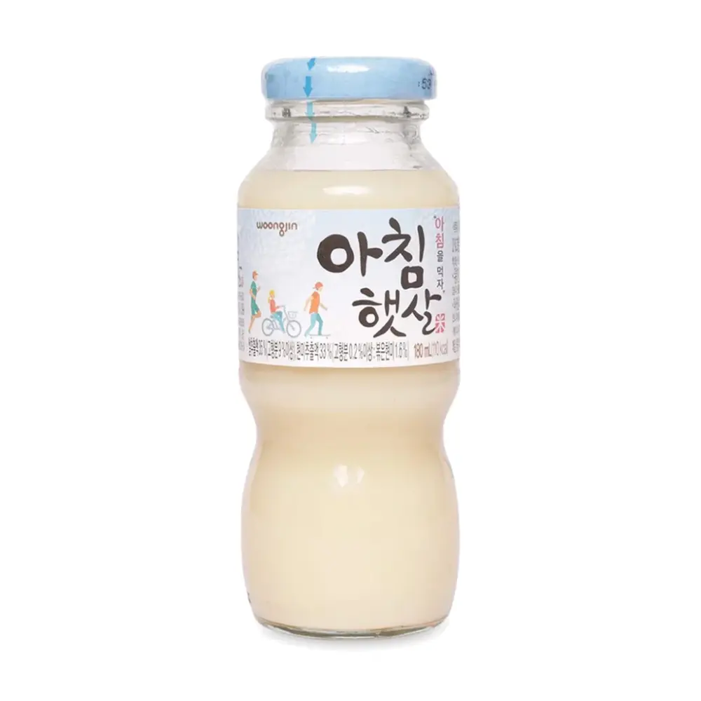 Nước Gạo Hàn Quốc, Morning Rice Drink, 6 fl oz (180ml) - WOONGJIN