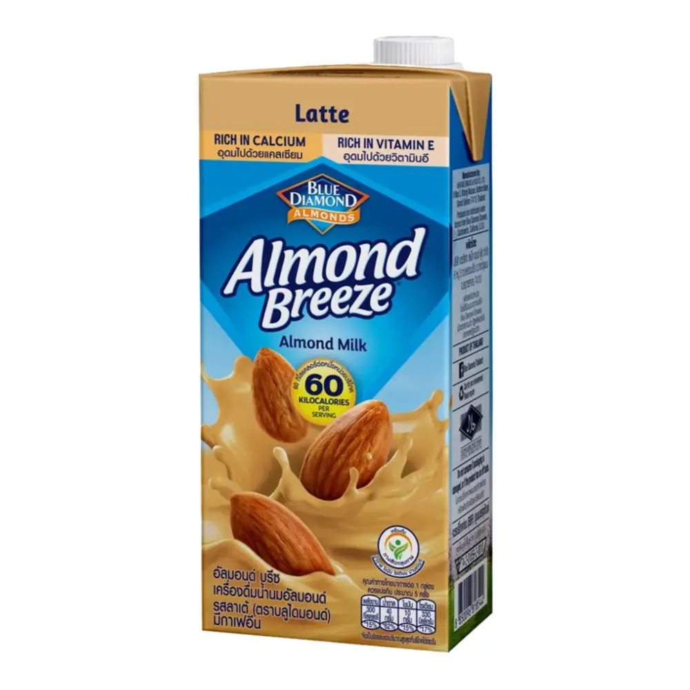 Sữa Hạnh Nhân Latte, Almond Breeze, Almond Milk, Latte (946ml) - BLUE DIAMOND ALMONDS