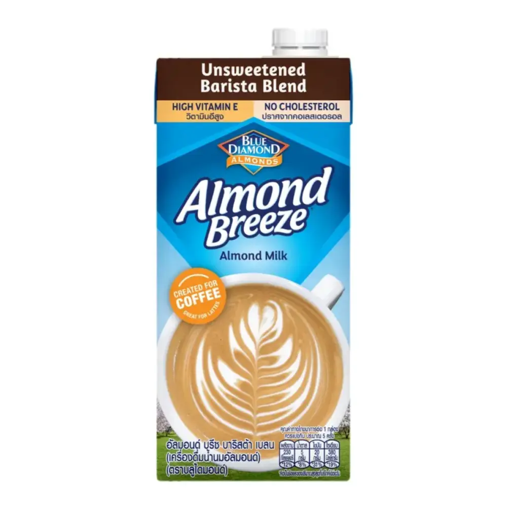 Sữa Hạnh Nhân Cho Pha Chế, Almond Breeze Almond Milk, Unsweetened Barista Blend (946ml) - BLUE DIAMOND ALMONDS