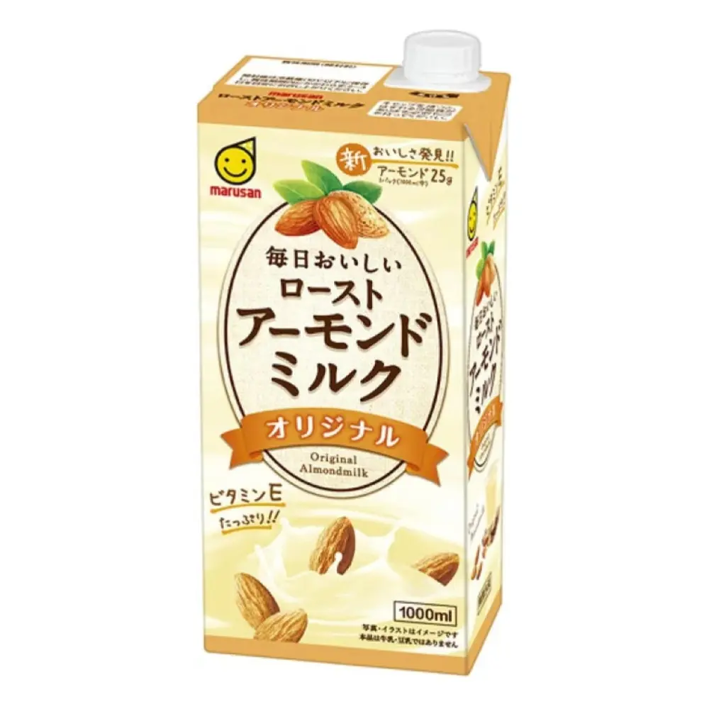 Sữa Hạnh Nhân, Original Almond Milk (1000ml) - MARUSAN