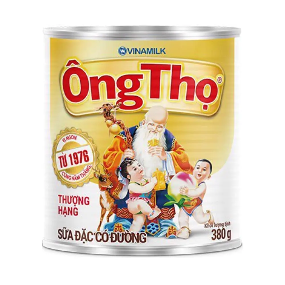 Sữa Đặc Có Đường Ông Thọ Trắng, Sweeten Condensed Milk, White (380g) - VINAMILK