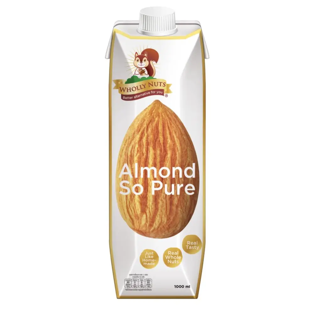 Sữa Hạnh Nhân Nguyên Chất, Wholly Nuts, Almond So Pure (1000ml) - 137 DEGREES