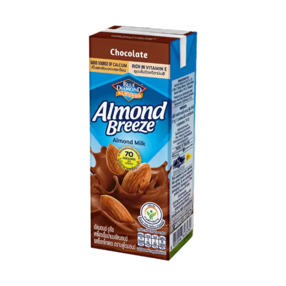 Sữa Hạnh Nhân Socola, Almond Breeze, Almond Milk, Chocolate (180ml) - BLUE DIAMOND ALMONDS
