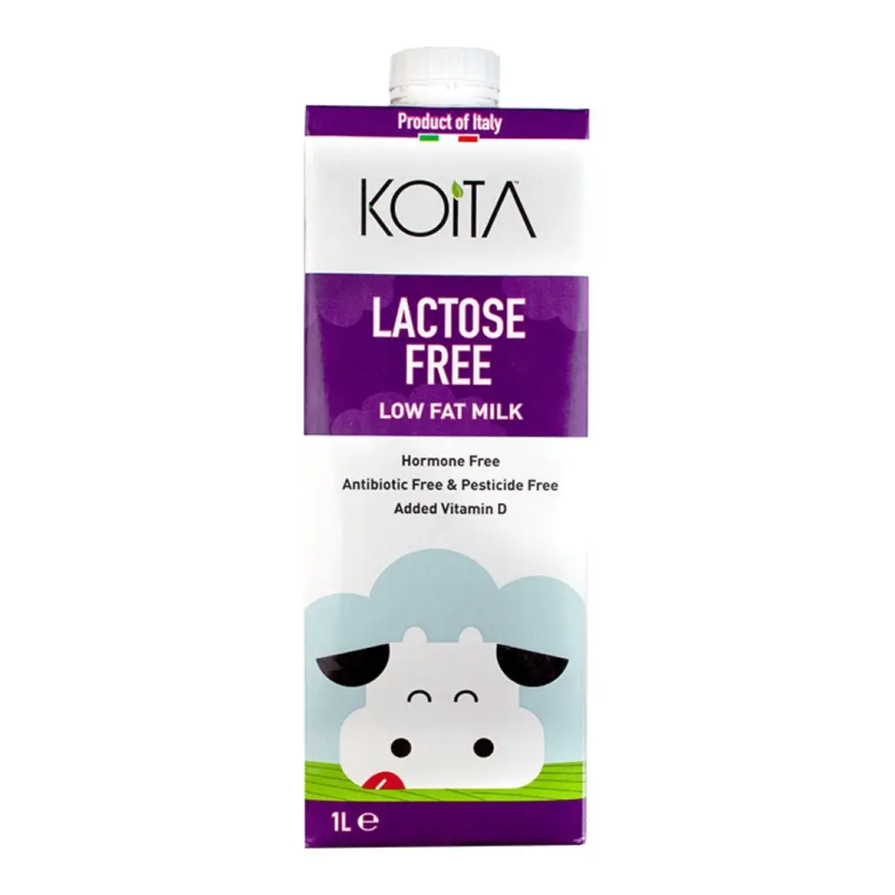 Sữa Bò Ít Béo, Low Fat Milk, Lactose Free (1L) - KOITA