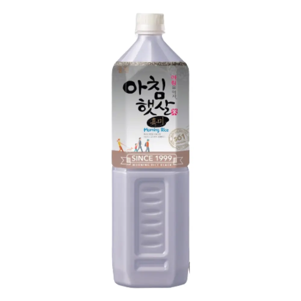 Nước Gạo Lứt Đen, Morning Rice Black (1.5L) - WOONGJIN