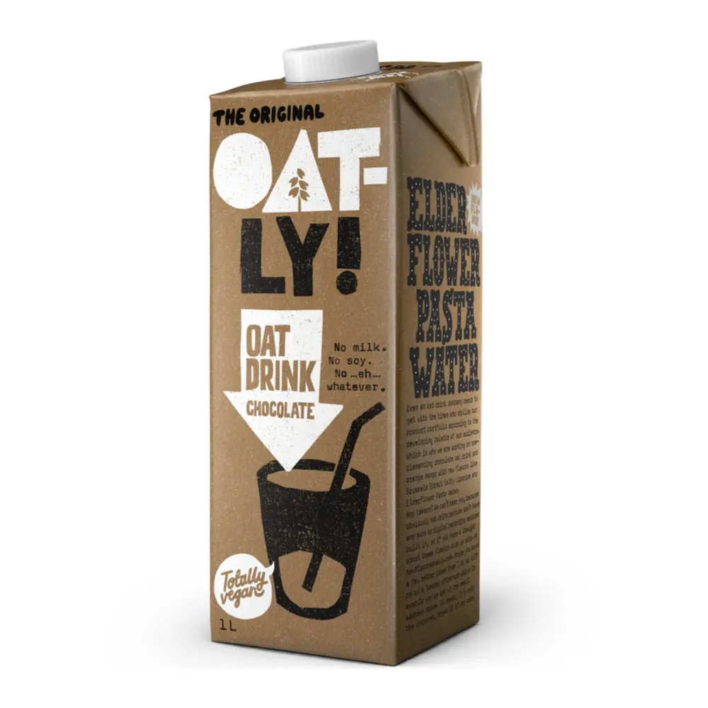 Sữa Yến Mạch Socola, Oat Drink Chocolate (1L) - OATLY