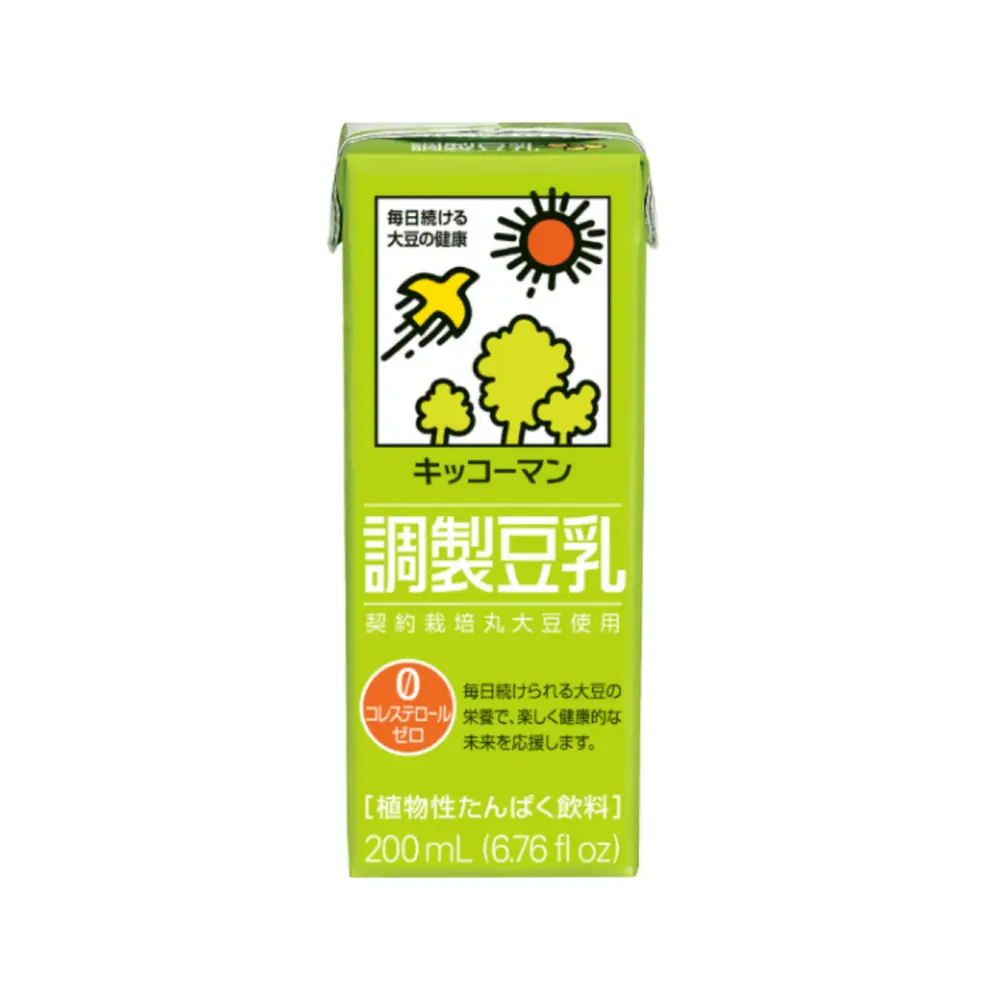 Sữa Đậu Nành Truyền Thống, Original Soy Milk, 6.76 fl oz (200ml) - KIKKOMAN