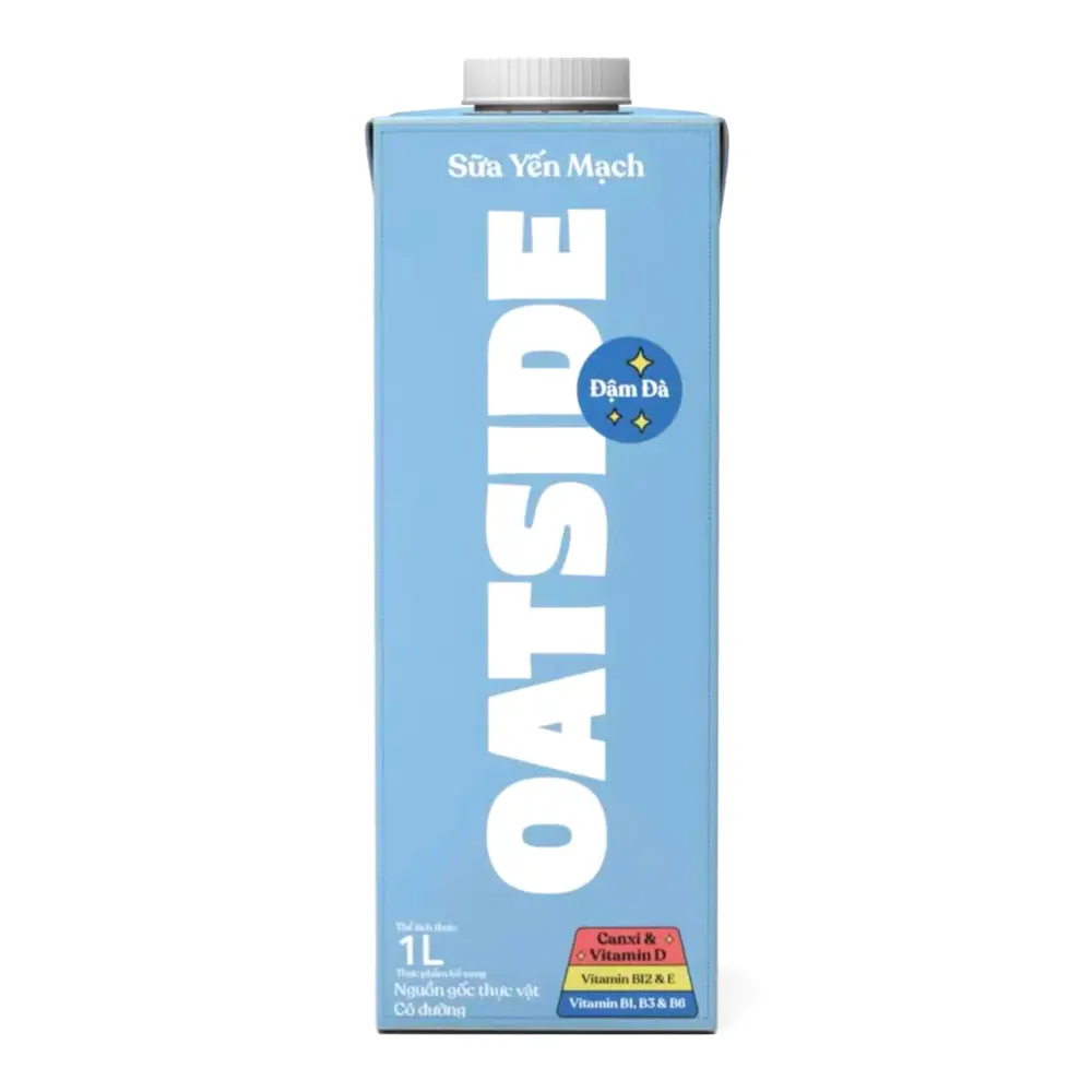 Sữa Yến Mạch Đậm Đà Có Đường, Sweetened Oat Milk (1L) - OATSIDE