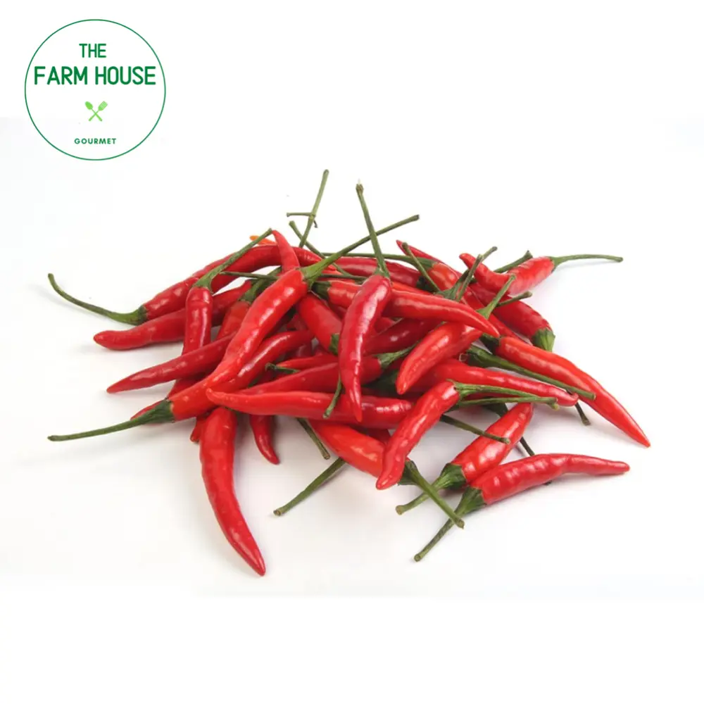 Ớt Hiểm Đỏ - Red Bird`s Eye Chili (50g) - THE FARM HOUSE