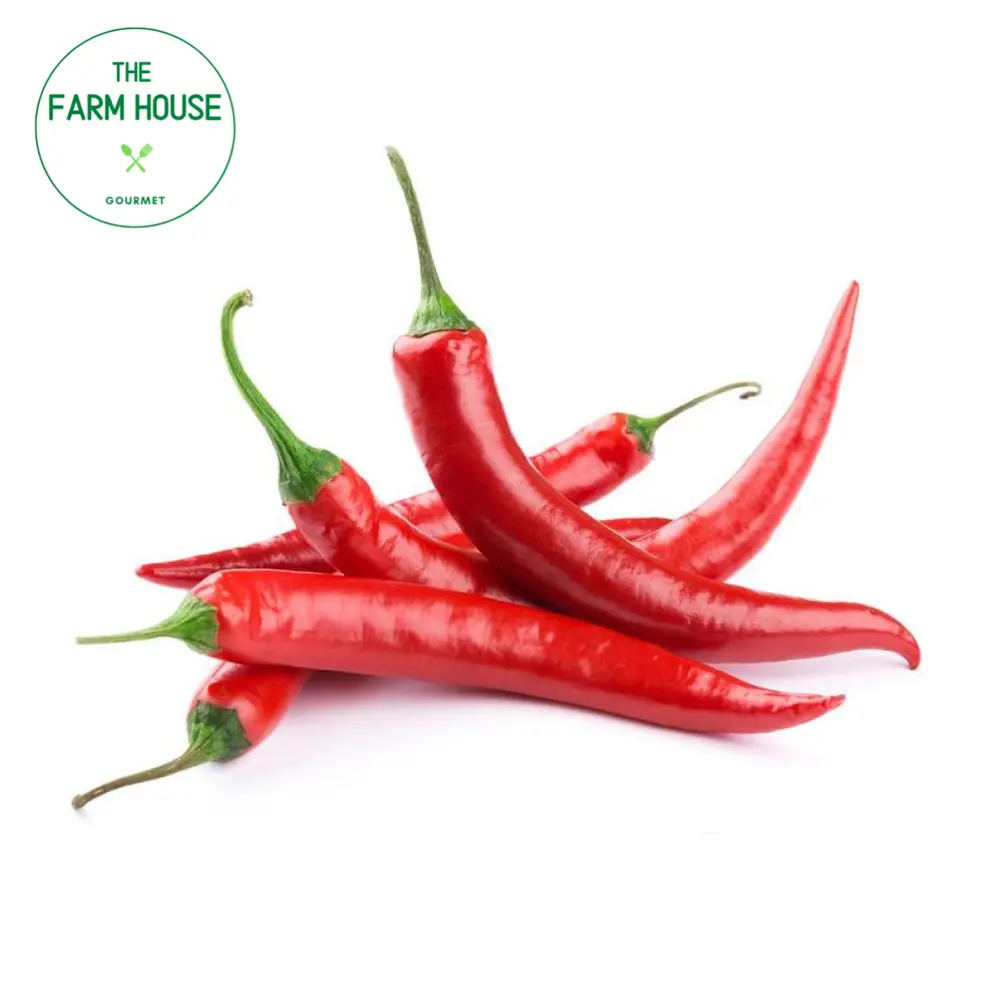 Ớt Sừng Đỏ - Long Red Chili (50g) - THE FARM HOUSE