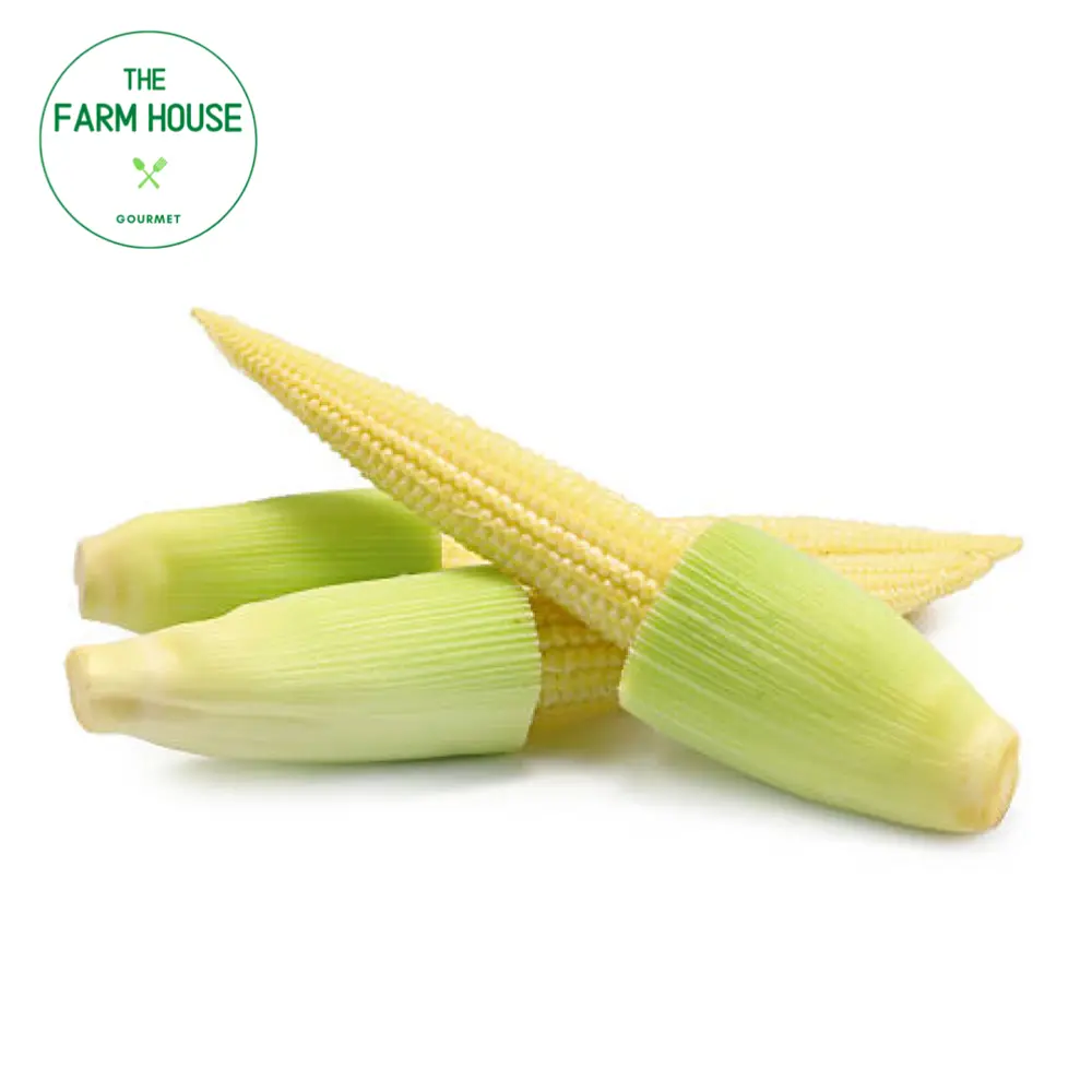 Bắp Non Nguyên Vỏ - Baby Corn (300g) - THE FARM HOUSE
