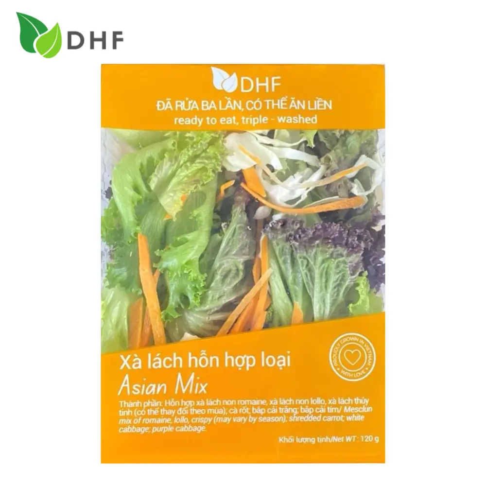 Xà Lách Hỗn Hợp - Asian Mix (120g) - DHF