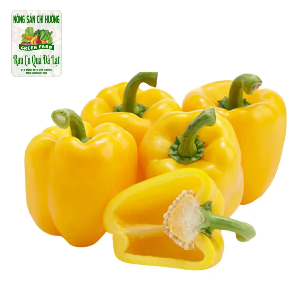 Ớt Chuông Vàng - Yellow Pepper / Capsicum - NONG SAN CHI HUONG