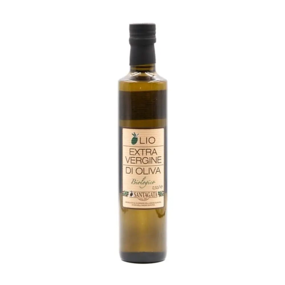 Dầu Oliu Tinh Khiết Hữu Cơ, Organic Extra Virgin Olive Oil (500ml) - SANTAGATA