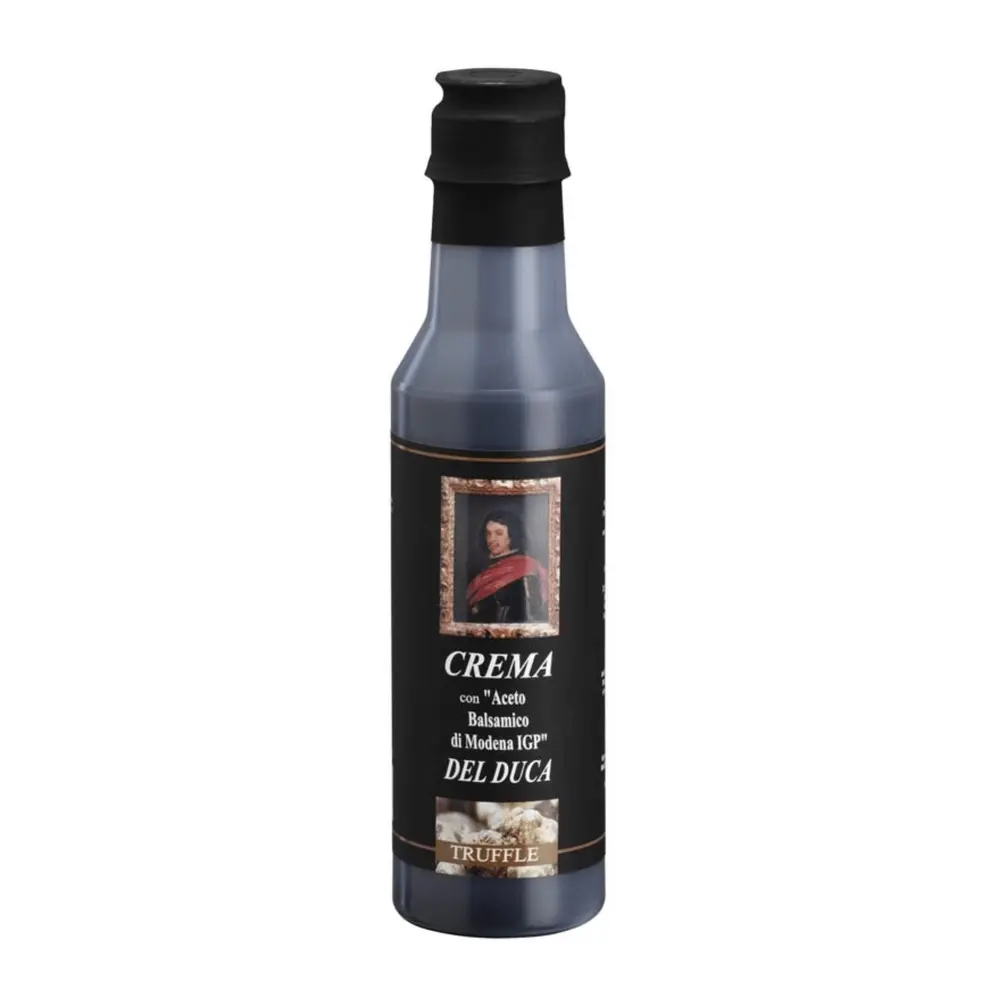 Giấm Kem Vị Nấm Truffle, Crema con Aceto Balsamico di Modena IGP, Truffle (250ml) - DEL DUCA